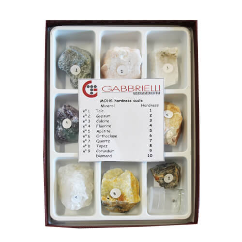Gabbrielli意(yi)大(da)利MOHS鉛(qian)筆(bi)咊(he)鑛(kuang)石(shi)